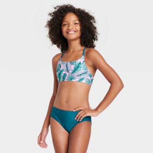 Art Class 3-Piece Swimwear Set with Rashguard - XL (14-16) - Picture 1 of 11